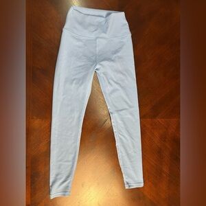 WILO Women's Light Blue High-Waisted Leggings SIZE S
